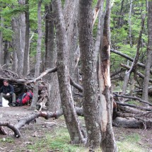 Campamento Britanico in the Valle del Frances